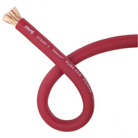 Cablu alimentare /metru - Cablu alimentare Four STAGE1 50mm² roșu