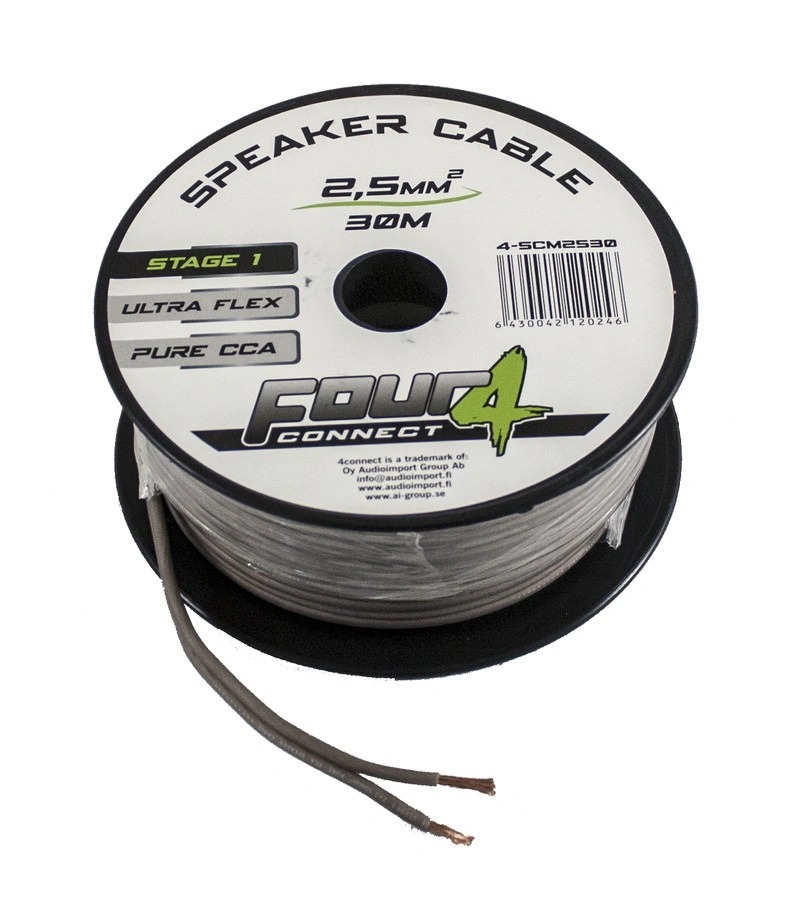 Cablu difuzoare - Cablu boxe Four Connect, 4-SCM2530, Stage 1, 30 M, 2.5 MM2, OFCA
