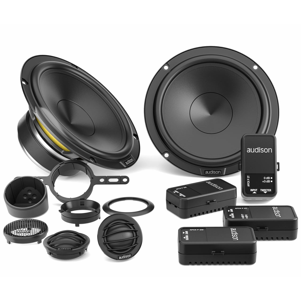 Audison - DIFUZOARE AUTO AUDISON APK 165 P, SET 2 CAI, 165MM, 115W RMS