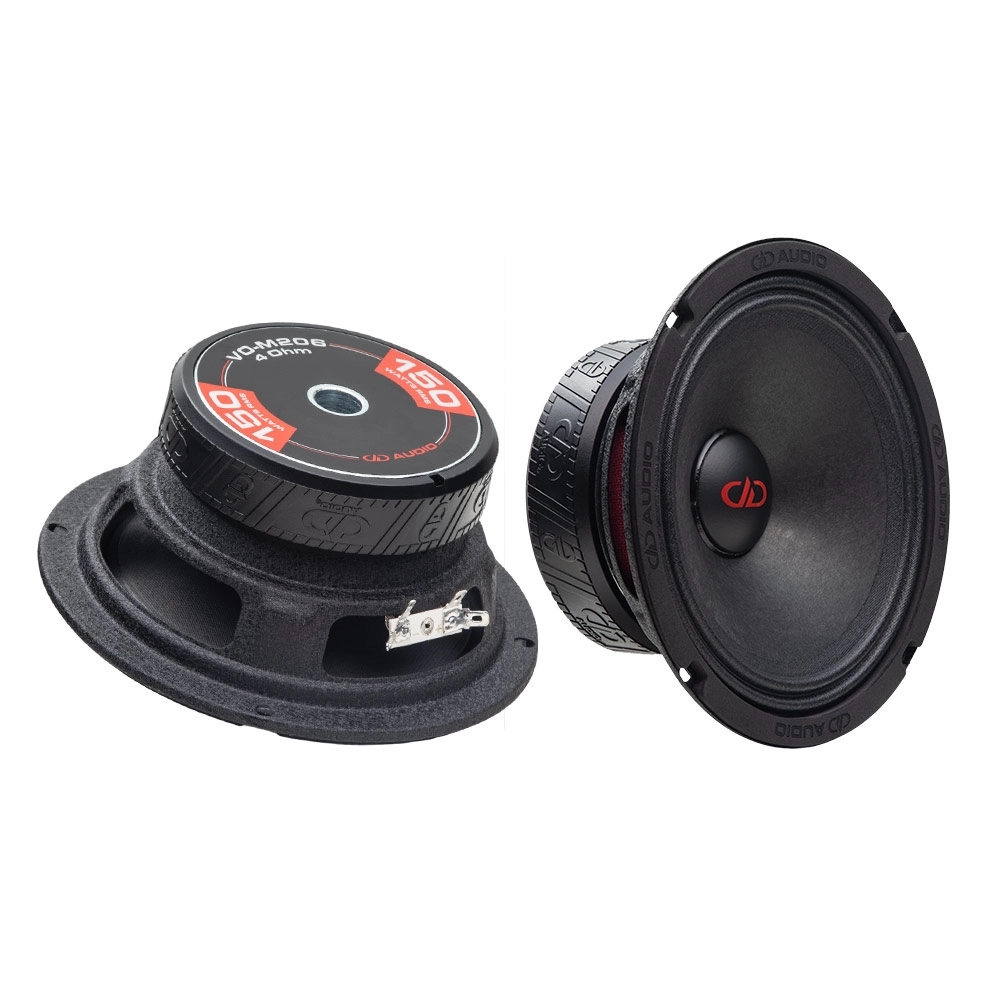 DD Audio - Difuzoare auto DD Audio VO-M206-S4 set componente, 165mm, 150W RMS, 4Ω, set 2 difuzoare