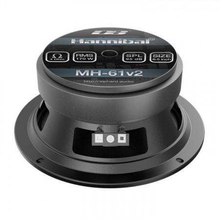 DIFUZOARE AUTO DEAF BONCE HANNIBAL MH 61 V2, SET 2 BUCATI, 165MM, 170W RMS [1]