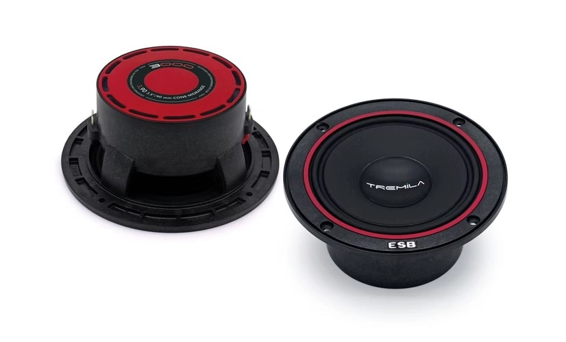 ESB - Difuzoare auto ESB 3000 3.90 set componente, 90mm, 60W RMS, 4Ω, set 2 difuzoare
