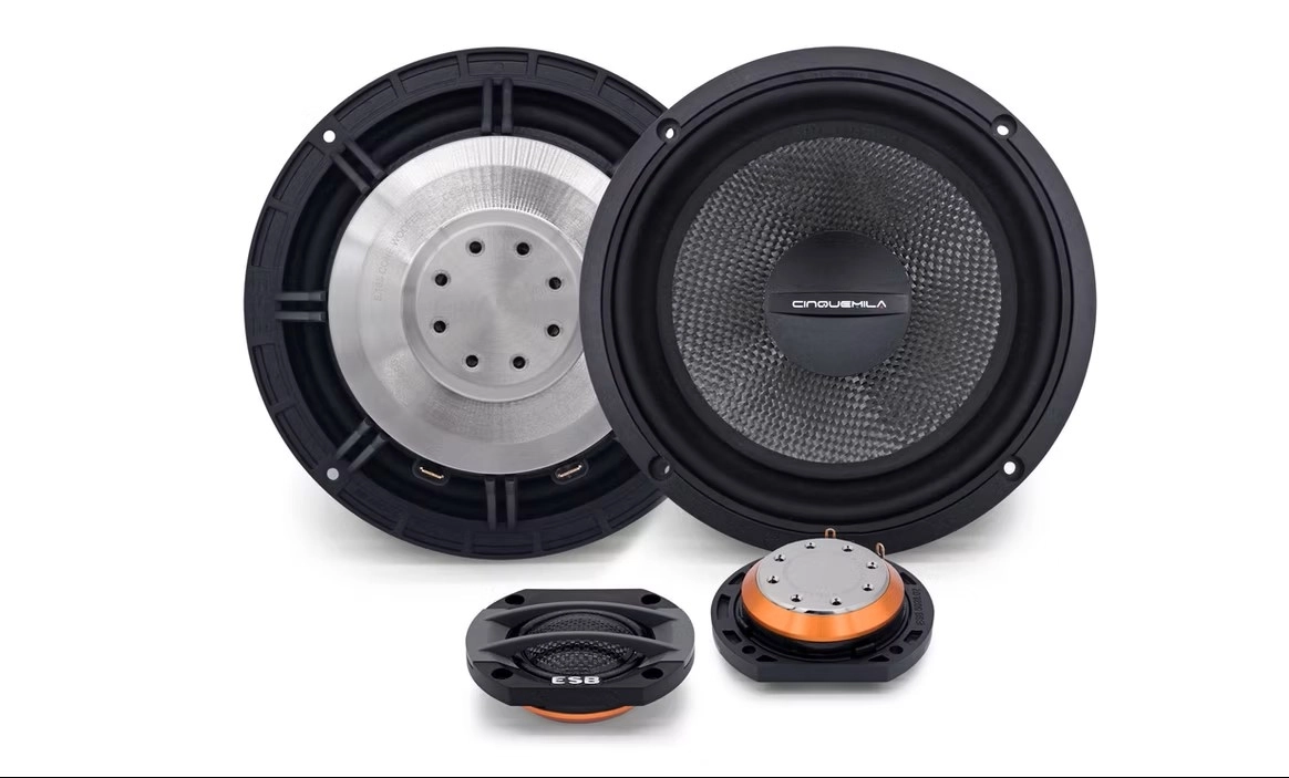 ESB - Difuzoare auto ESB 5000 5.6K22, set sistem 2 căi, 165mm, 160W RMS, 4Ω, 4 difuzoare