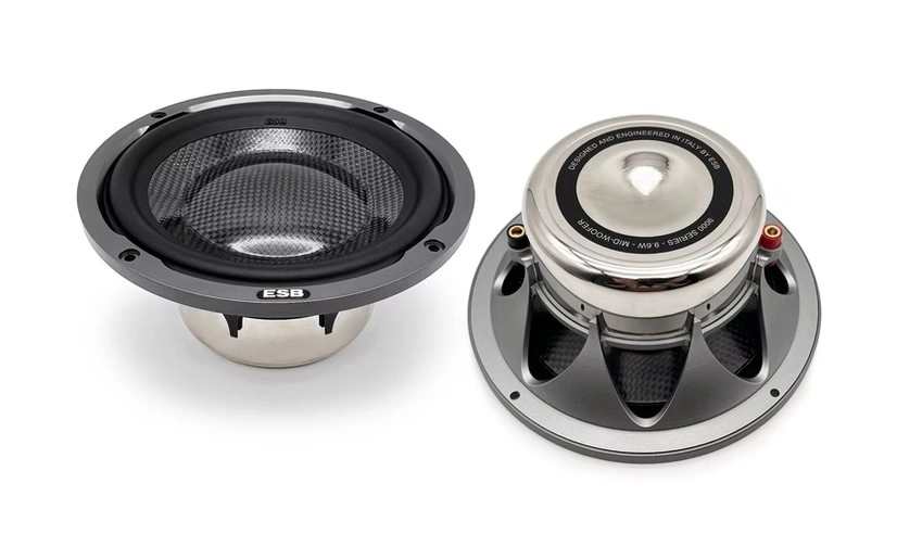 ESB - Difuzoare auto ESB 9000 9.6W, set componente, 165mm, 180W RMS, 4Ω, set 2 difuzoare