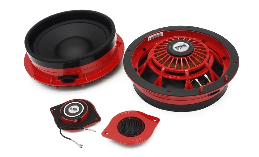 ESB - Difuzoare auto ESB dedicate Audi A4/Q5 Front, set componente, 200mm, 200W RMS, 4Ω, set 4 difuzoare
