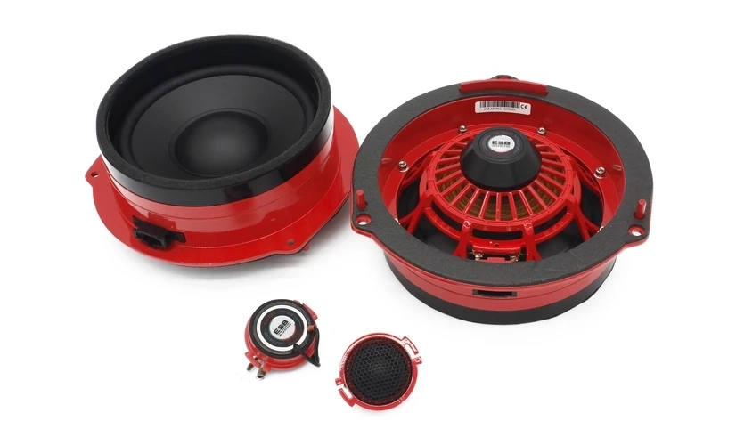 ESB - Difuzoare auto ESB dedicate Audi A6/A4/Q5 Rear, set componente, 165mm, 175W RMS, 4Ω, set 4 difuzoare