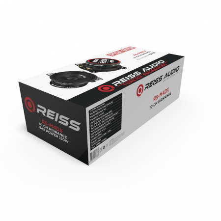 Difuzoare auto Reiss Audio RS-M4DX, midrange, 100mm, 4 Ohm, 150W [1]