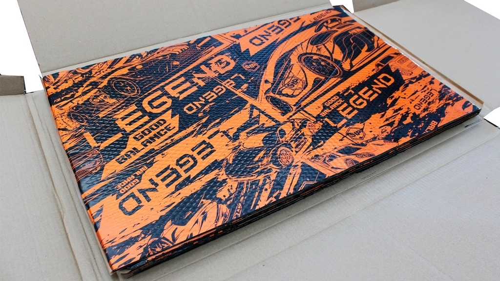 INSONORIZANT AUTO - Insonorizant auto STP Legend 3mm, 750x470mm, Foaie