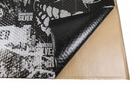 INSONORIZANT AUTO - INSONORIZANT PREMIUM AUTO STP AGGRESSIVE SILVER  2 MM FOAIE/PACHET