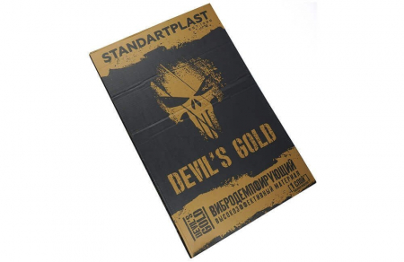 INSONORIZANT AUTO - INSONORIZANT PREMIUM AUTO STP DEVIL'S GOLD 3MM, 2.8M²  FOAIE/PACHET