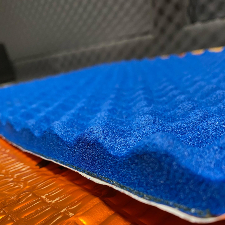 INSONORIZANT AUTO - Insonorizant PREMIUM Comfort mat EXPERT TSUNAMI BLUE 15mm Pachet 4 coli