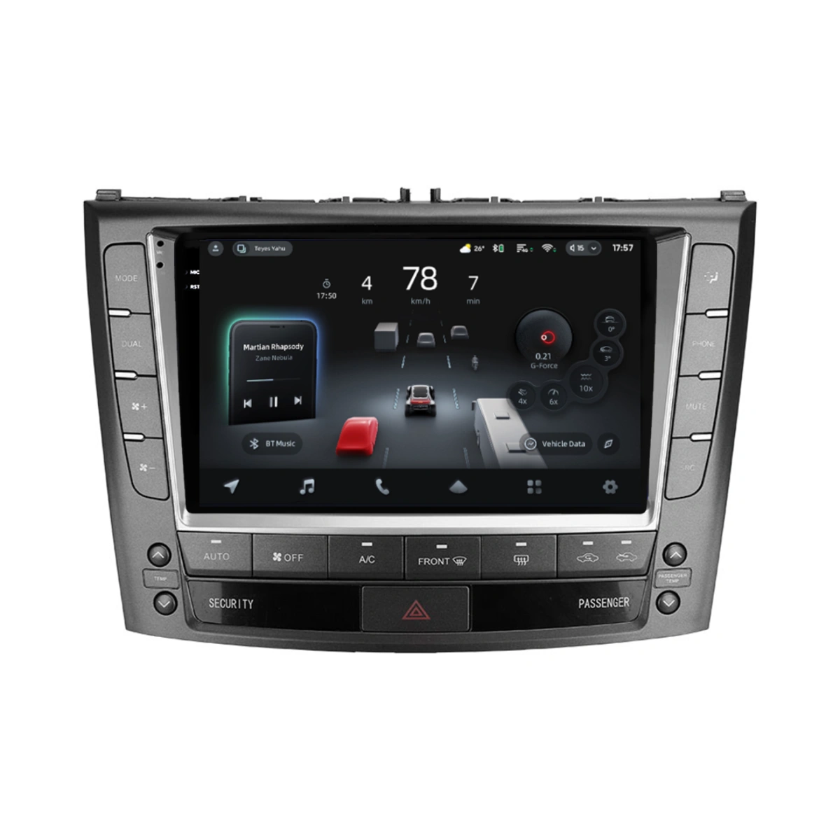 Import - Navigatie Auto cu Asistenta AI Teyes CC4 PRO Lexus IS 2005-2013 8+128GB 9.5" QLED, Android 13, 5G, 7.1 DSP, CarPlay