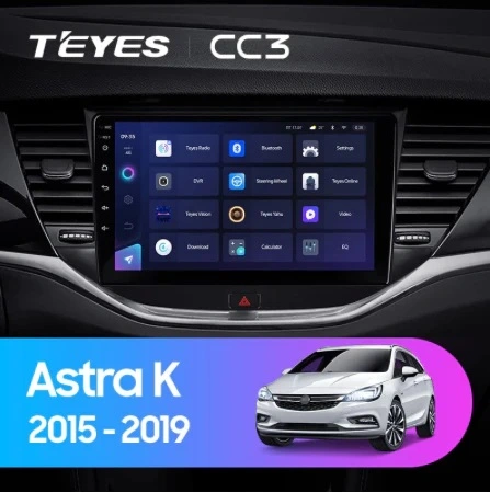 Navigatie Auto cu Asistenta AI Teyes CC4 PRO Opel Astra K 2015-2022 8+128GB 9.5" QLED, Android 13, 5G, 7.1 DSP, CarPlay [1]