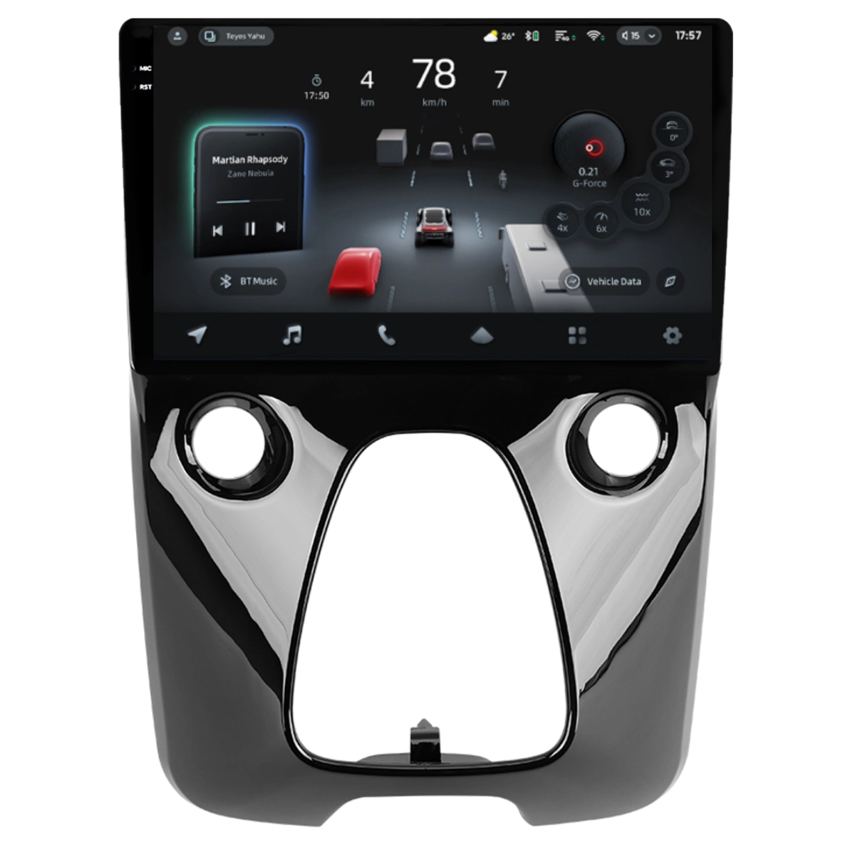 Import - Navigatie Auto cu Asistenta AI Teyes CC4 PRO Peugeot 108 2014-2021 8+128GB 10.36" QLED, Android 13, 5G, 7.1 DSP, CarPlay