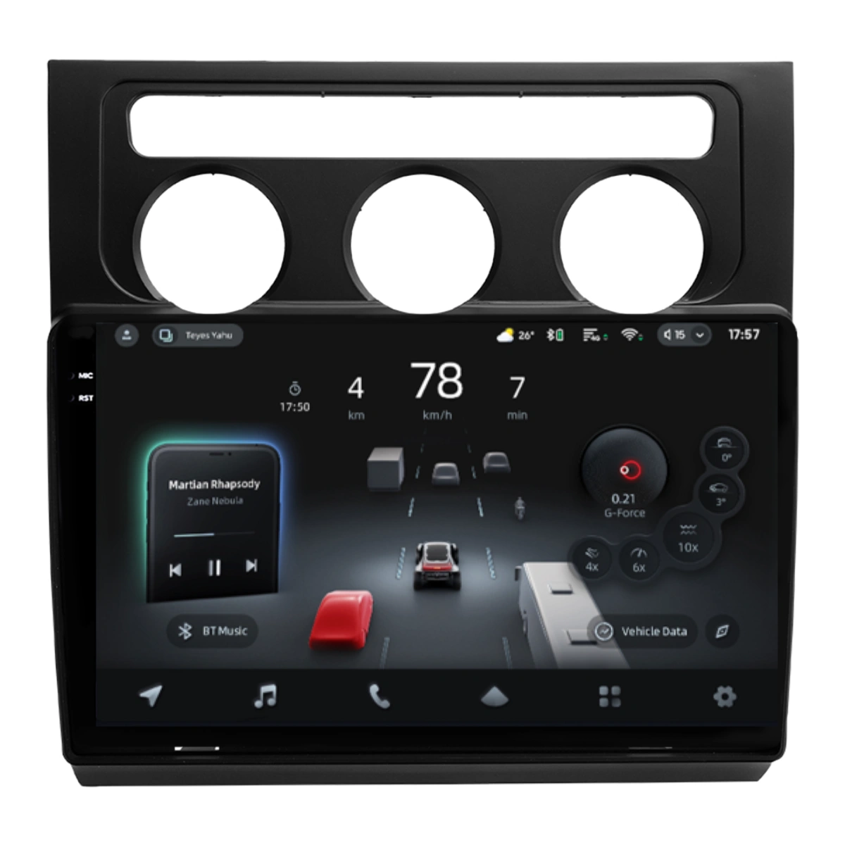 NAVIGATII VOLKSWAGEN - Navigatie Auto cu Asistenta AI Teyes CC4 PRO Volkswagen Touran 1 2003-2010 8+128GB 10.36" QLED, Android 13, 5G, 7.1 DSP, CarPlay