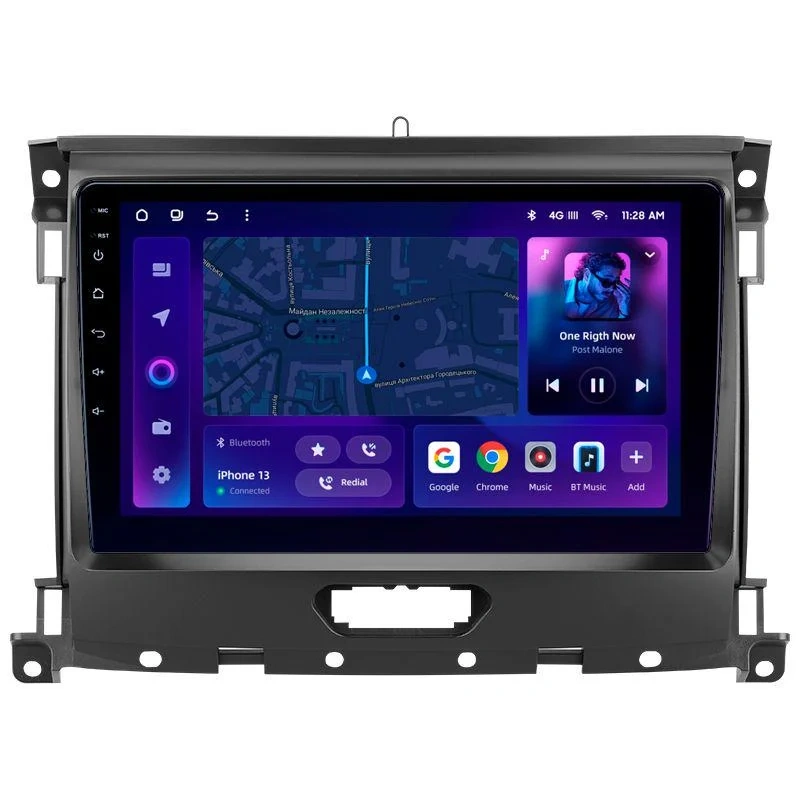 Navigatii Auto - Navigatie Auto MOSS M2 Ford Ranger P703 2015-2022 4+32GB 9" IPS Octa-core 1.6Ghz, Android 4G Bluetooth 5.1 DSP