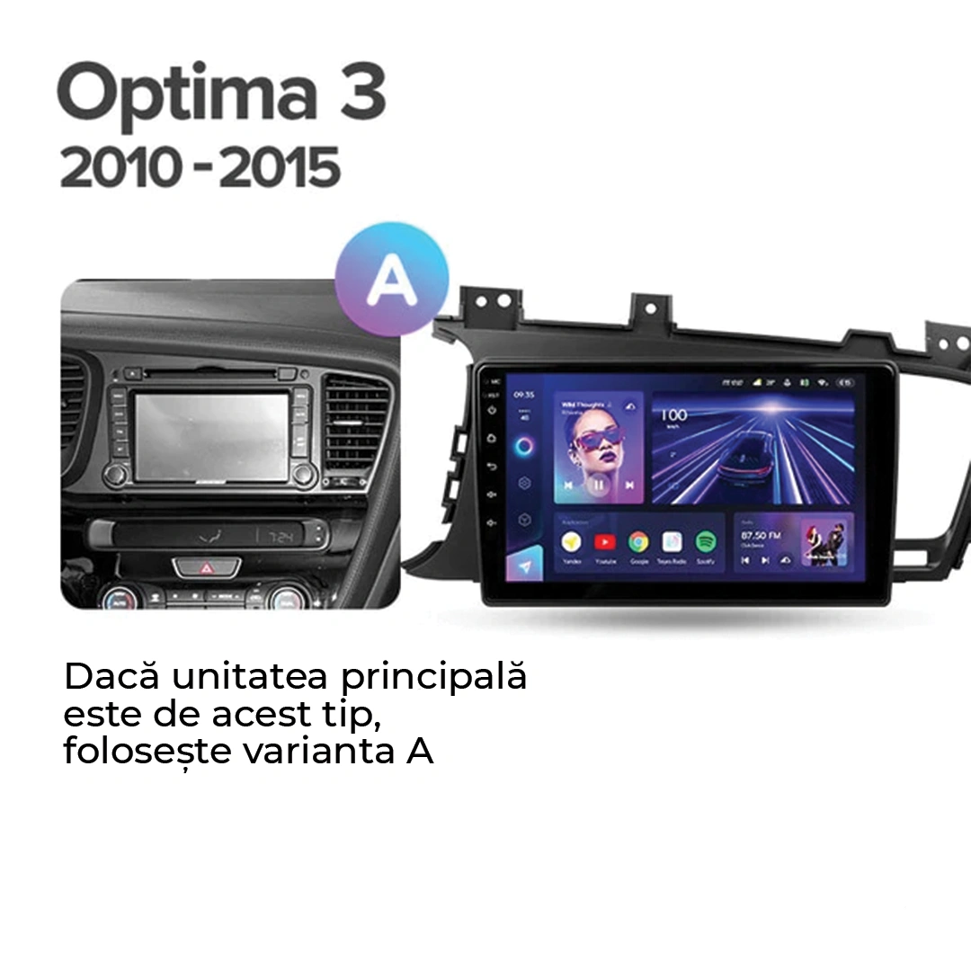 Navigatie Auto MOSS M2 Kia Optima 3 2010-2015 4+32GB 9" IPS Octa-core 1.6Ghz, Android 4G Bluetooth 5.1 DSP [4]