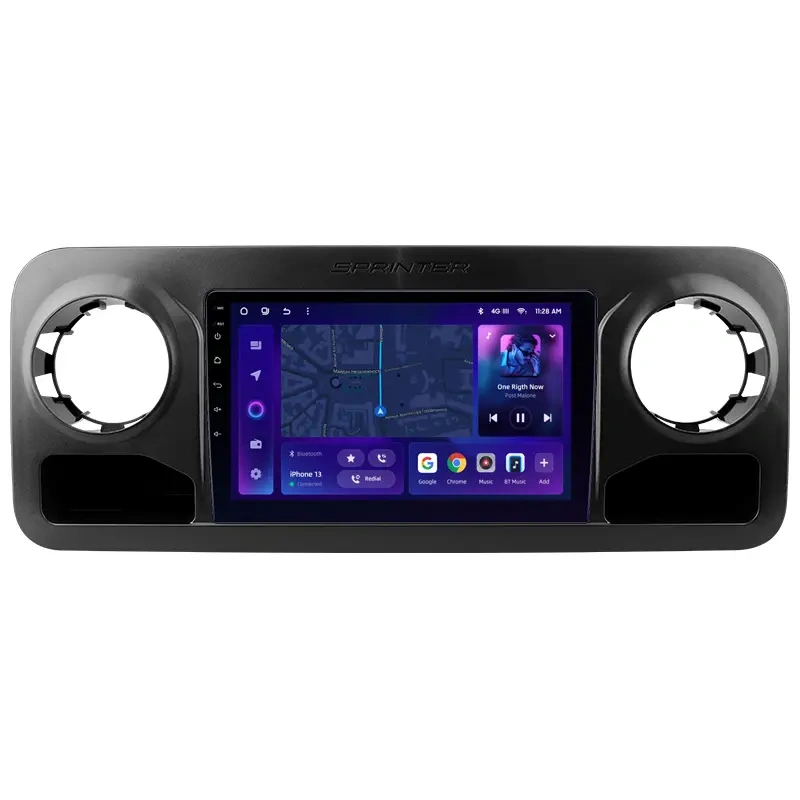 Navigatii Auto - Navigatie Auto MOSS M2 Mercedes-Benz Sprinter 2019-2023 4+32GB 10" IPS Octa-core 1.6Ghz, Android 4G Bluetooth 5.1 DSP