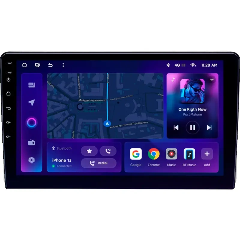Navigatii Auto - Navigatie Auto MOSS M2 Mitsubishi L200 5 2018-2020 4+32GB 9" IPS Octa-core 1.6Ghz, Android 4G Bluetooth 5.1 DSP