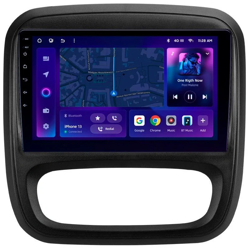 Navigatii Auto - Navigatie Auto MOSS M2 Opel Vivaro B 2014-2018 4+64GB 9" IPS Octa-core 1.6Ghz, Android 4G Bluetooth 5.1 DSP