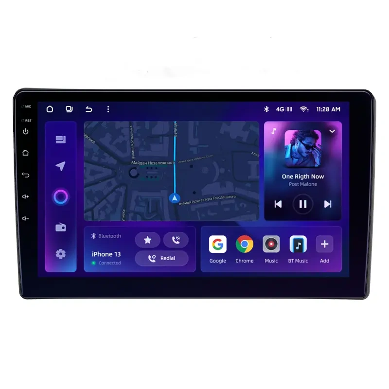 Navigatii Auto - Navigatie Auto MOSS M2 Peugeot 308 2013-2017 4+64GB 9" IPS Octa-core 1.6Ghz, Android 4G Bluetooth 5.1 DSP