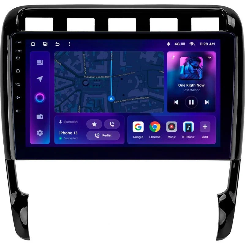 Navigatii Auto - Navigatie Auto MOSS M2 Porsche Cayenne 2002-2010 4+32GB 9" IPS Octa-core 1.6Ghz, Android 4G Bluetooth 5.1 DSP