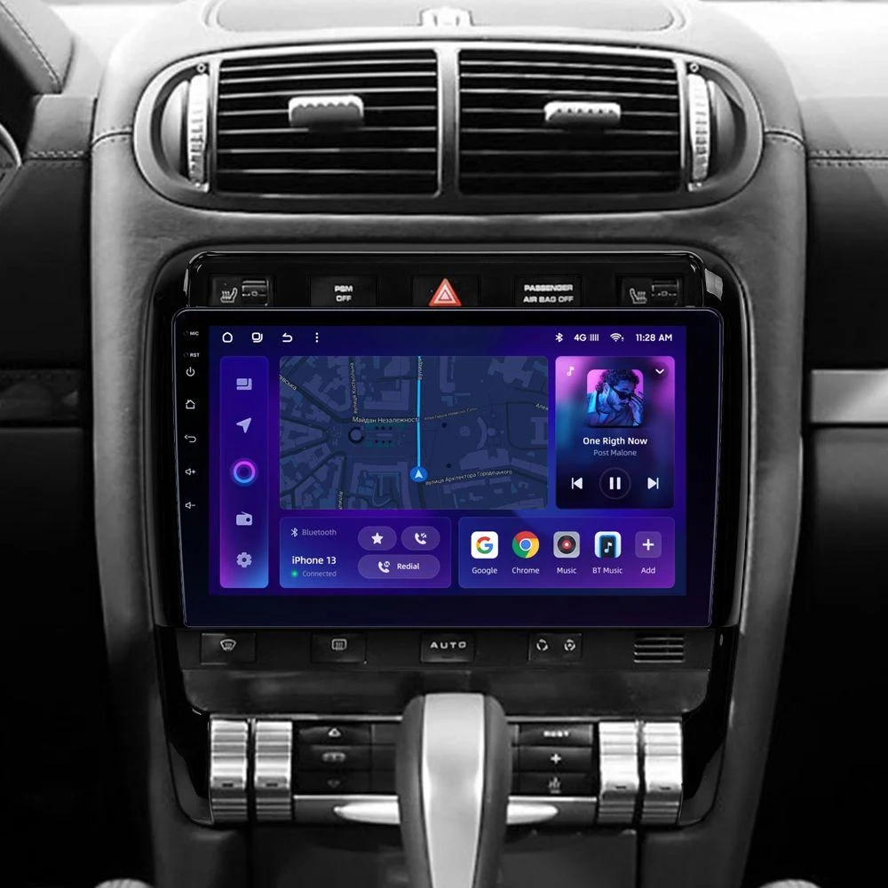 Navigatie Auto MOSS M2 Porsche Cayenne 2002-2010 4+64GB 9" IPS Octa-core 1.6Ghz, Android 4G Bluetooth 5.1 DSP [1]