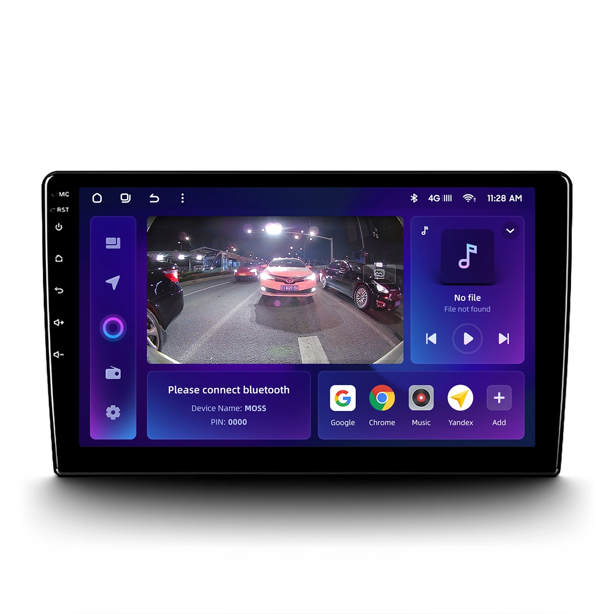 Navigatie Auto MOSS M2 Renault Captur 2016-2019 4+64GB 9" IPS Octa-core 1.6Ghz, Android 4G Bluetooth 5.1 DSP [3]
