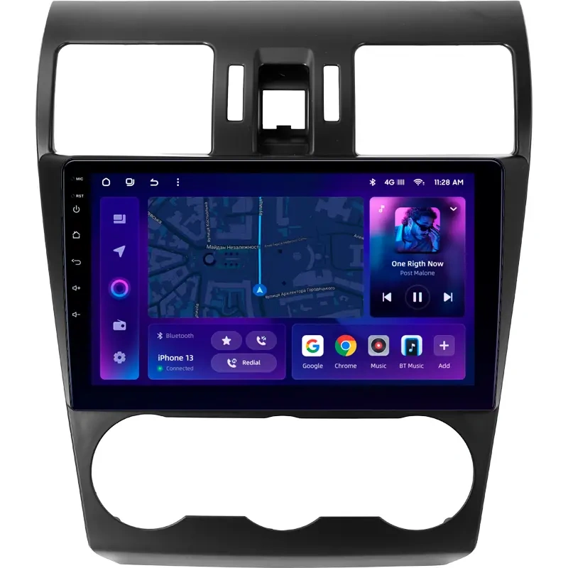 NAVIGATII SUBARU - Navigatie Auto MOSS M2 Subaru Forester 4 2012-2018 4+64GB 9" IPS Octa-core 1.6Ghz, Android 4G Bluetooth 5.1 DSP