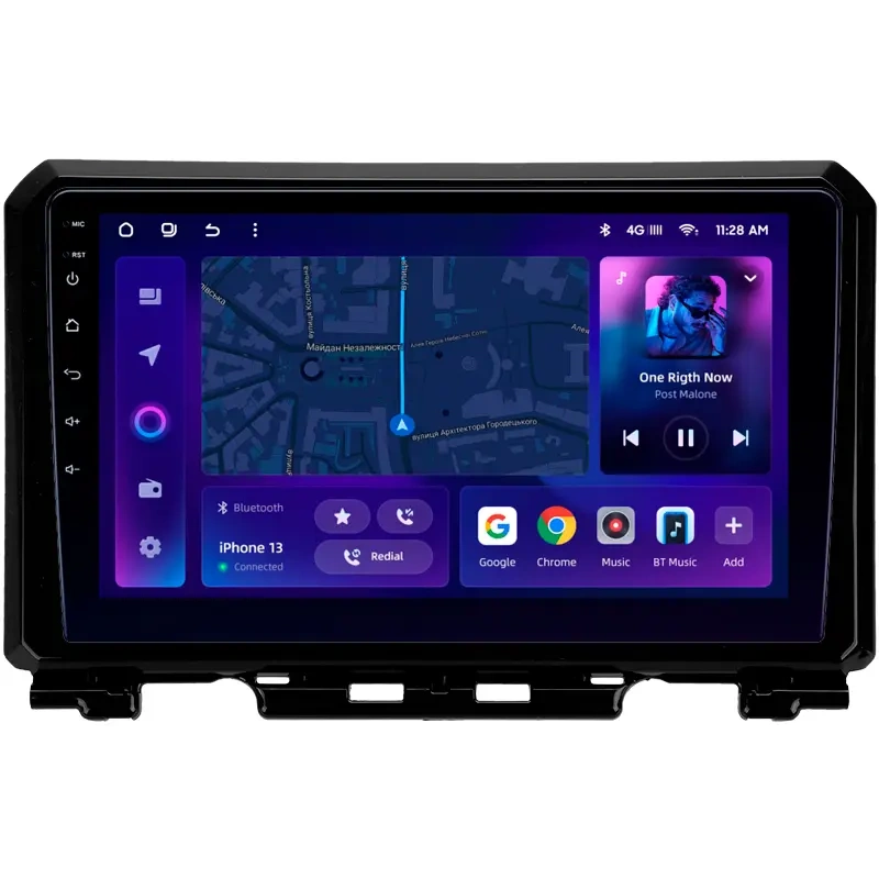 Navigatii Auto - Navigatie Auto MOSS M2 Suzuki Jimny 4 2018-2023 4+32GB 9" IPS Octa-core 1.6Ghz, Android 4G Bluetooth 5.1 DSP