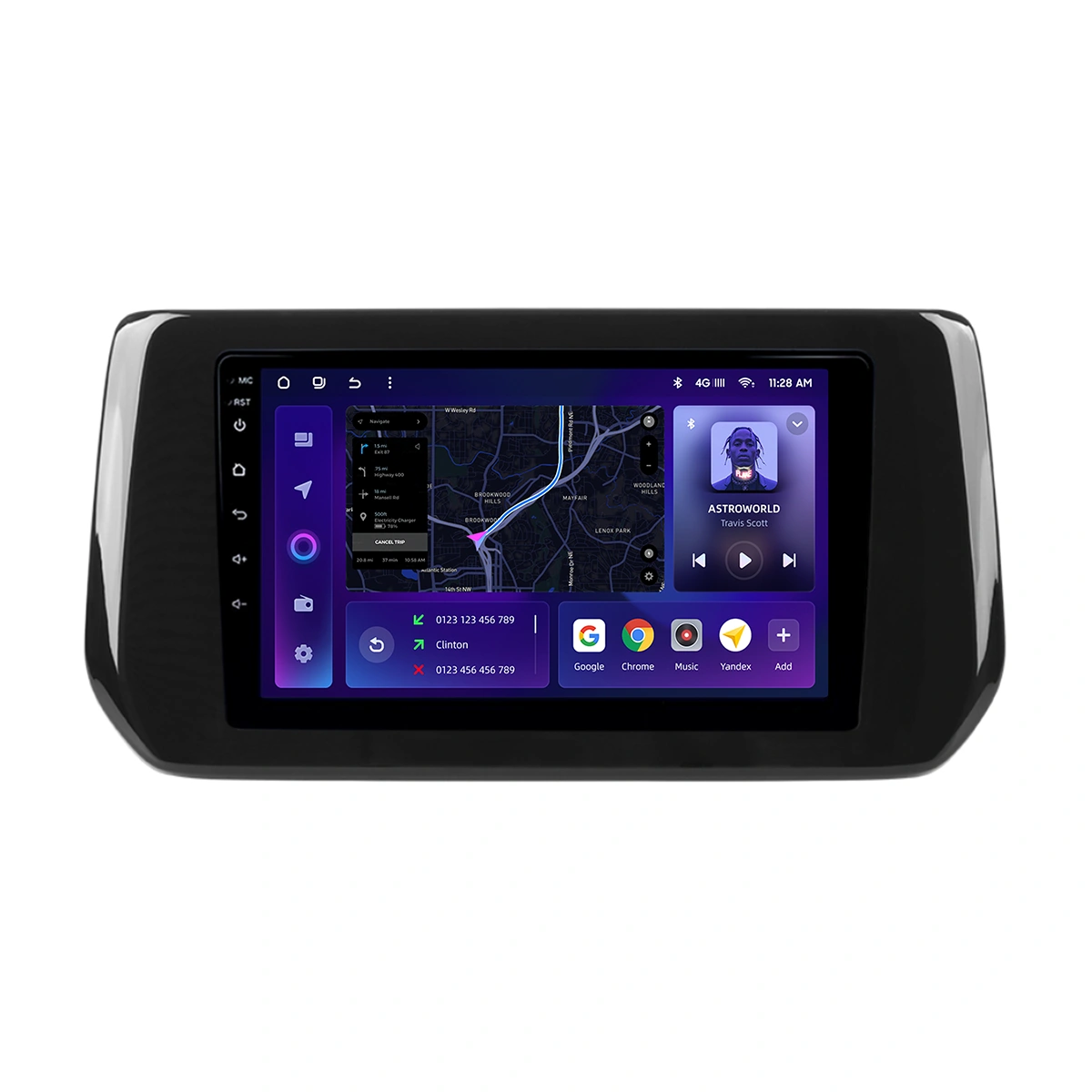 Navigatii Auto - Navigatie Auto MOSS M2 Suzuki Swift 6 2023-2024 4+32GB 9" IPS Octa-core 1.6Ghz, Android 4G Bluetooth 5.1 DSP