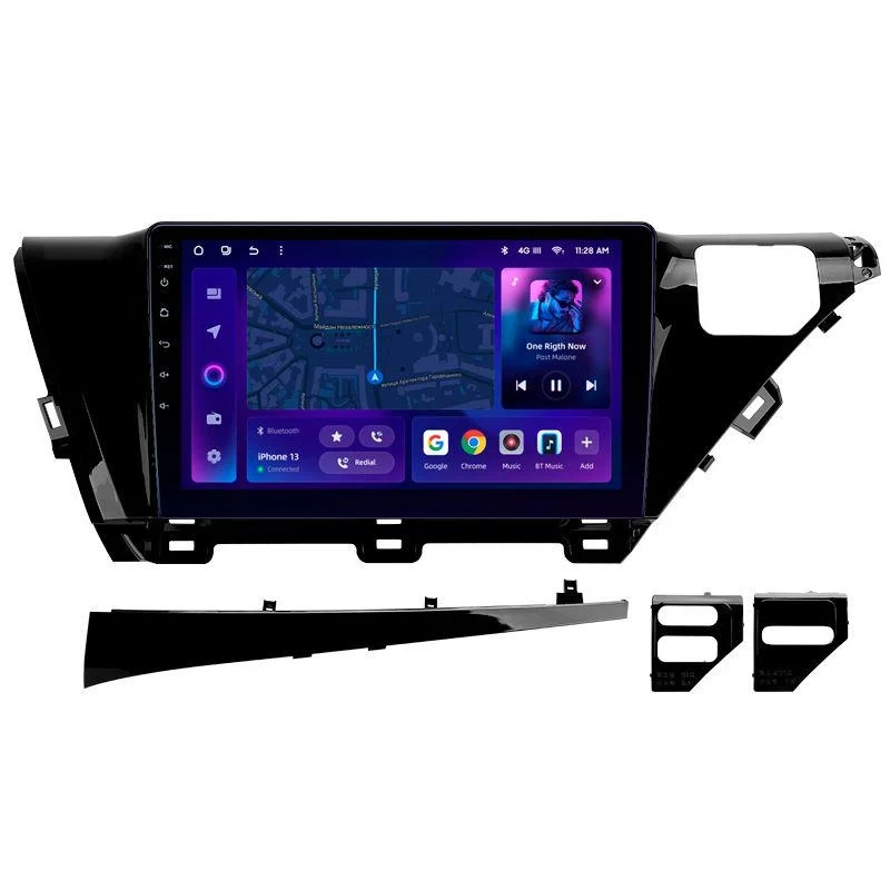 Navigatii Auto - Navigatie Auto MOSS M2 Toyota Camry 8 2017-2020 4+64GB 10" IPS Octa-core 1.6Ghz, Android 4G Bluetooth 5.1 DSP
