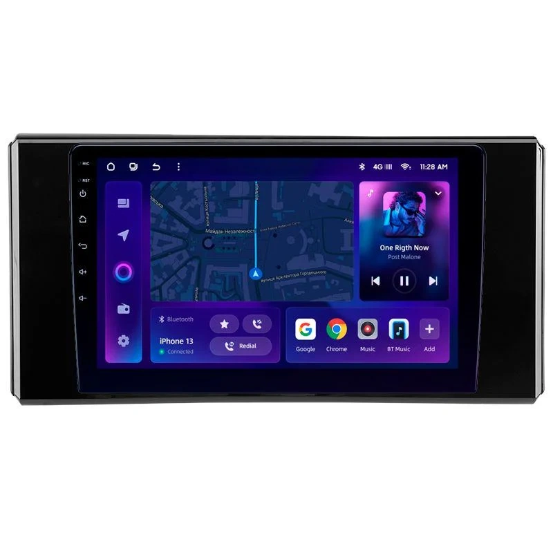 Navigatii Auto - Navigatie Auto MOSS M2 Toyota Land Cruiser 12 J300 2021-2023 4+32GB 9" IPS Octa-core 1.6Ghz, Android 4G Bluetooth 5.1 DSP