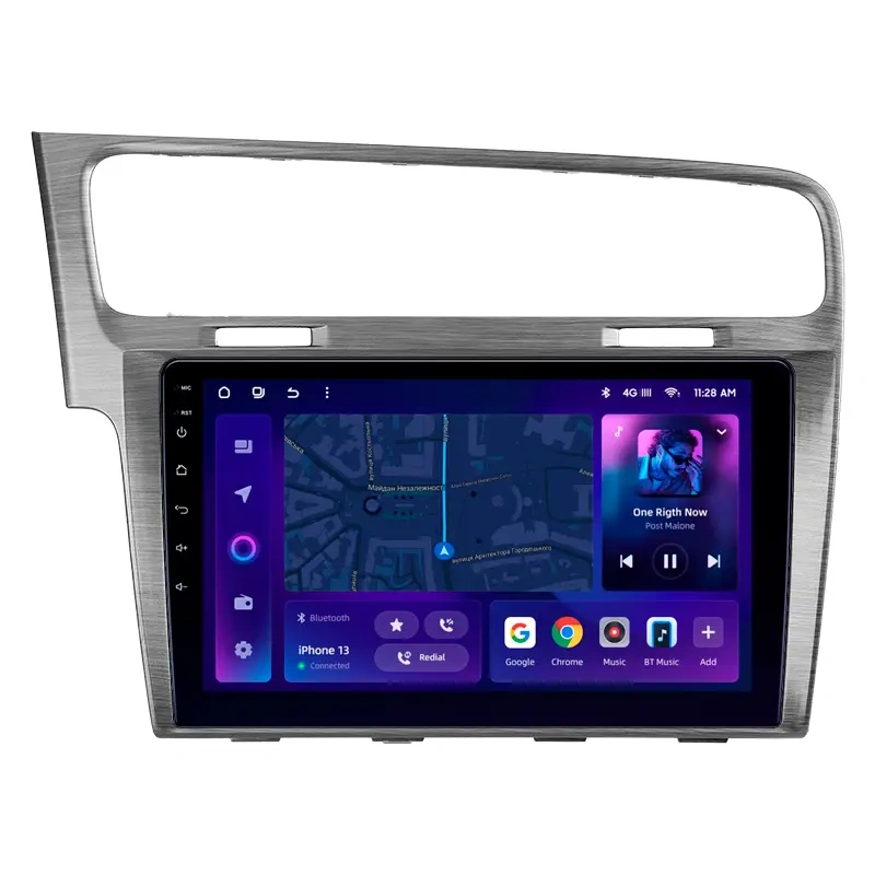 Import - Navigatie Auto MOSS M2 Volkswagen Golf 7 2012-2020 4+32GB 10" IPS Octa-core 1.6Ghz, Android 4G Bluetooth 5.1 DSP