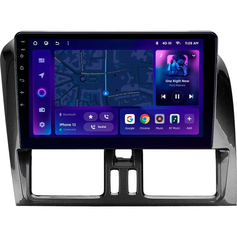 Navigatii Auto - Navigatie Auto MOSS M2 Volvo XC60 2008-2017 4+32GB 9" IPS Octa-core 1.6Ghz, Android 4G Bluetooth 5.1 DSP