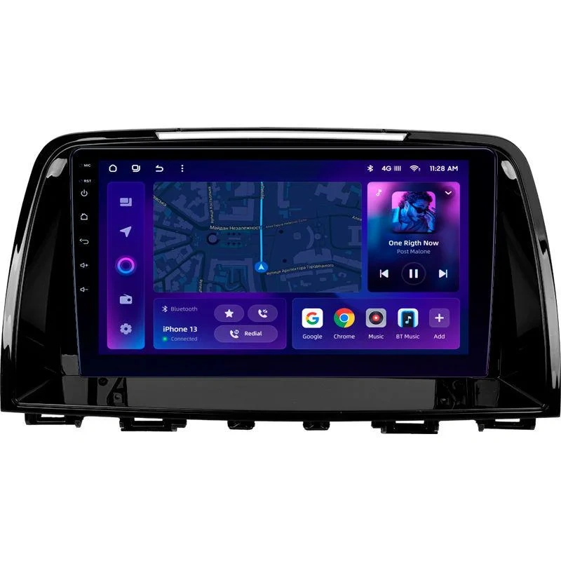 NAVIGATII MAZDA - Navigatie Auto MOSS M3 Mazda 6 2012-2017 4+32GB 9" QLED Octa-core 2Ghz, Android 4G Bluetooth 5.1 DSP