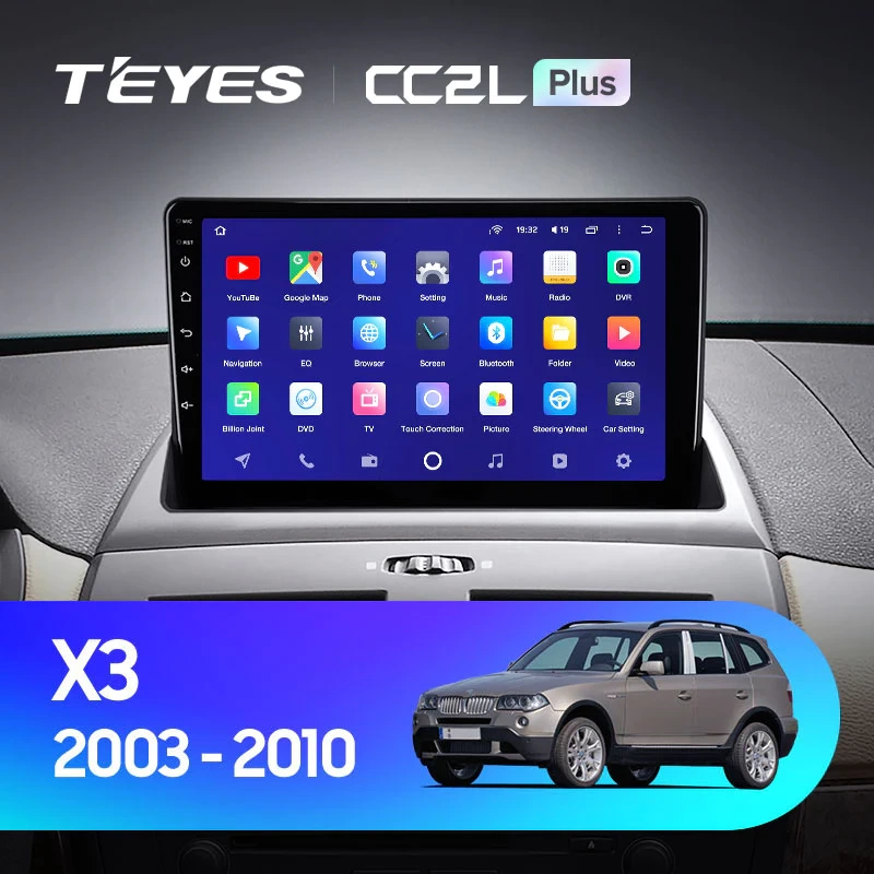 Navigatie Auto Teyes CC2 Plus Split BMW X3 E83 2003-2010 2+32GB 9" QLED Octa-core 1.8Ghz, Android 4G Bluetooth 5.1 DSP [1]