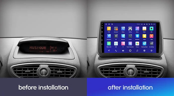 Navigatie Auto Teyes CC2 Plus Split Renault Clio 3 2005-2014 2+32GB 9" QLED Octa-core 1.8Ghz Android 4G Bluetooth 5.1 DSP [2]