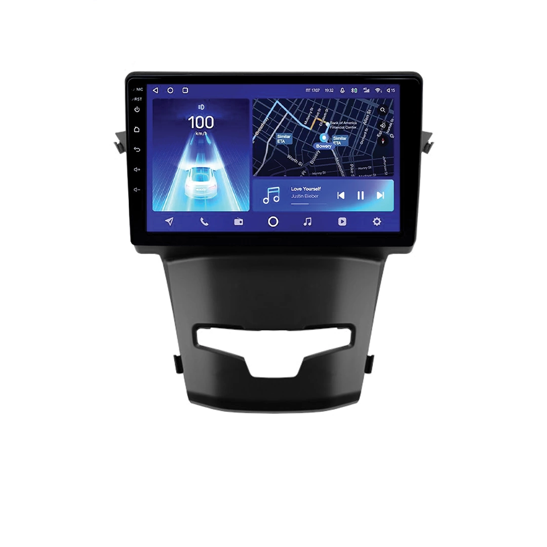 Navigatii Auto - Navigatie Auto Teyes CC2 Plus Split SsangYong Korando 3 2013-2017 2+32GB 9" QLED Octa-core 1.8Ghz, Android 4G Bluetooth 5.1 DSP