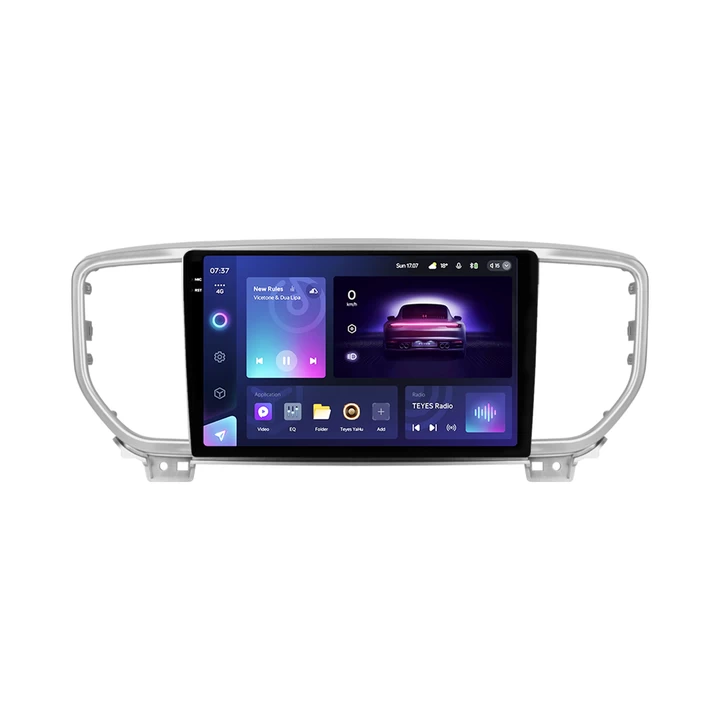 Navigatii Auto - Navigatie Auto Teyes CC3 2K 360° Kia Sportage 4 2018-2020 6+128GB 9.5" QLED Octa-core 2Ghz, Android 4G Bluetooth 5.1 DSP