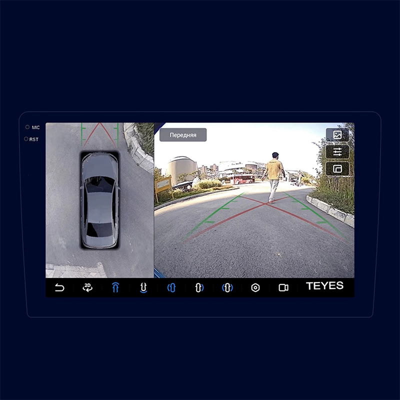 Navigatie Auto Teyes CC3 2K 360° Lexus ES 2006-2012 6+128GB 9.5" QLED Octa-core 2Ghz, Android 4G Bluetooth 5.1 DSP [4]