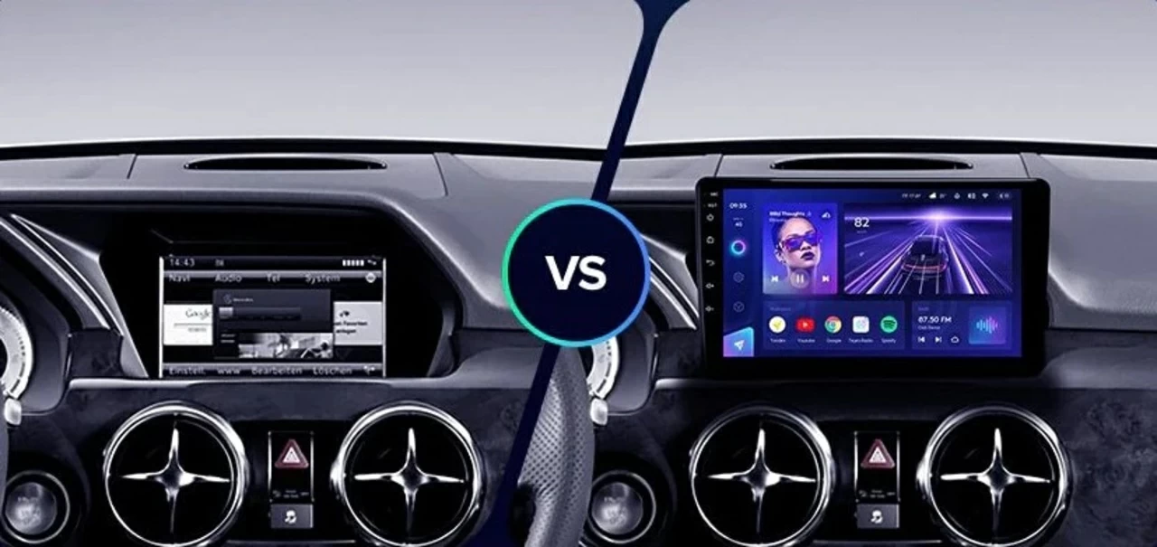 Navigatie Auto Teyes CC3 2K 360° Mercedes-Benz GLK X204 2012-2015 6+128GB 9.5" QLED Octa-core 2Ghz, Android 4G Bluetooth 5.1 DSP [2]