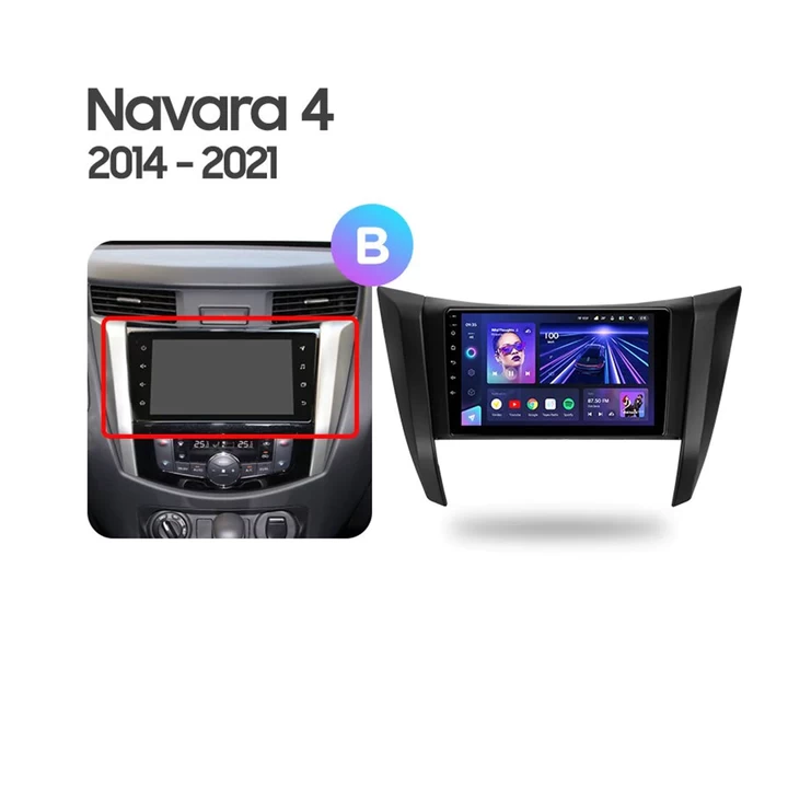 Navigatie Auto Teyes CC3 2K 360° Nissan Navara 4 D23 2014-2021 6+128GB 9.5" QLED Octa-core 2Ghz, Android 4G Bluetooth 5.1 DSP [4]