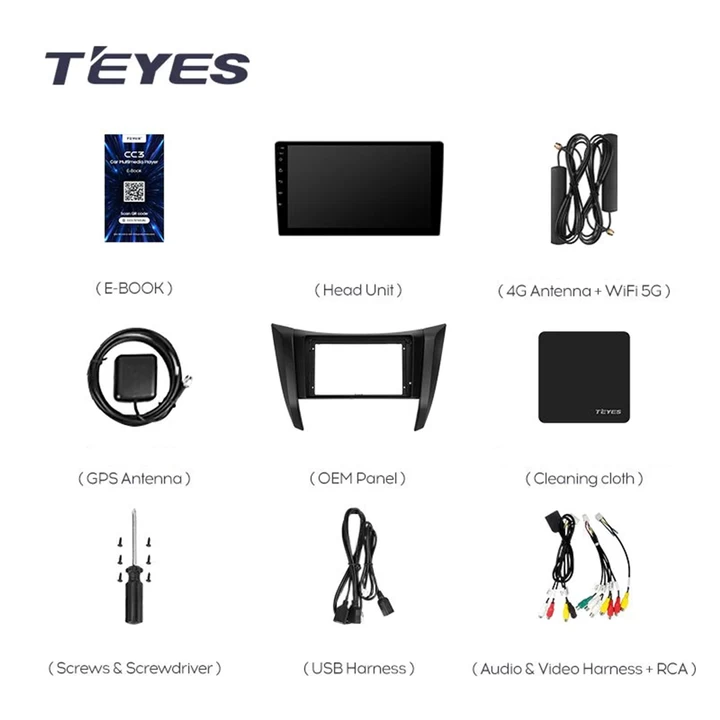 Navigatie Auto Teyes CC3 2K 360° Nissan Navara 4 D23 2014-2021 6+128GB 9.5" QLED Octa-core 2Ghz, Android 4G Bluetooth 5.1 DSP [5]