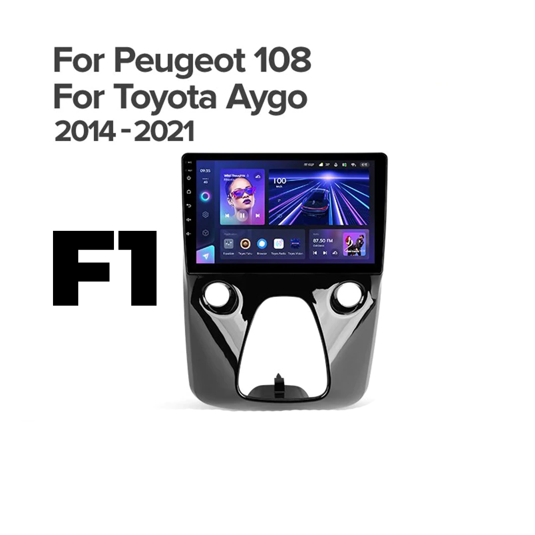 Navigatie Auto Teyes CC3 2K 360° Peugeot 108 2014-2021 6+128GB 10.36" QLED Octa-core 2Ghz, Android 4G Bluetooth 5.1 DSP [7]