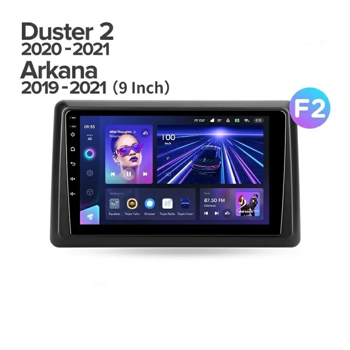 Navigatie Auto Teyes CC3 2K Dacia Duster 2 2018-2021 4+32GB 10.36" QLED Octa-core 2Ghz Android 4G Bluetooth 5.1 DSP [6]