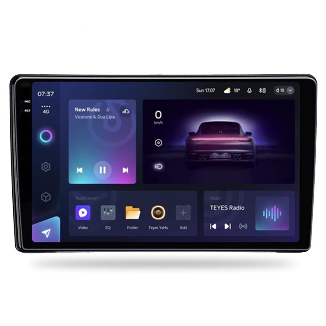 Navigatii - Navigatie Auto Teyes CC3 2K Kia Ceed 1 2006-2012 4+64GB 9.5" QLED Octa-core 2Ghz, Android 4G Bluetooth 5.1 DSP