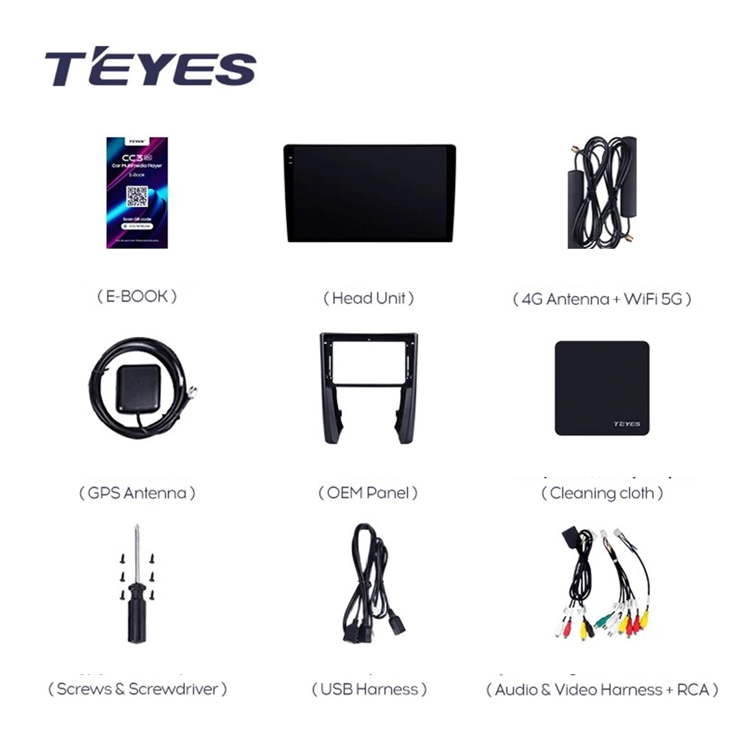 Navigatie Auto Teyes CC3 2K Kia Cerato 3 2012-2017 6+128GB 9.5" QLED Octa-core 2Ghz, Android 4G Bluetooth 5.1 DSP [9]