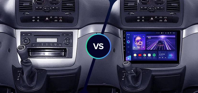 Navigatie Auto Teyes CC3 2K Mercedes-Benz Vito 2 2003-2015 6+128GB 9.5" QLED Octa-core 2Ghz, Android 4G Bluetooth 5.1 DSP [2]