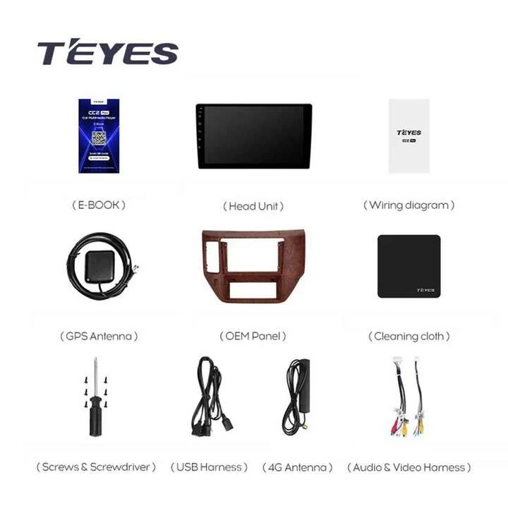 Navigatie Auto Teyes CC3 2K Nissan Patrol Y61 2004-2021 4+64GB 9.5" QLED Octa-core 2Ghz, Android 4G Bluetooth 5.1 DSP [9]